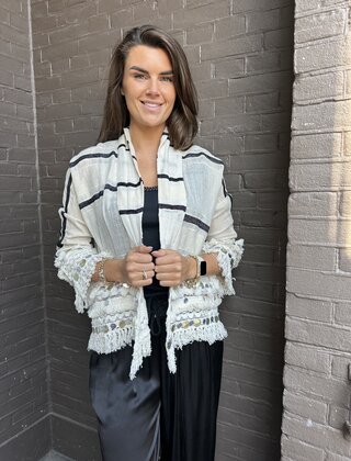 Vest Claire Zwart
