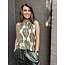 Top halter groen