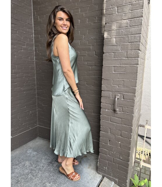 Rok Sophie army groen