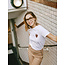 T-shirt Hart Wit