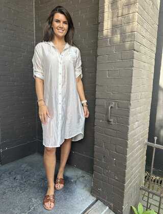 Jurk Lesley beige