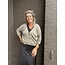 Vest Broche Taupe