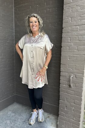 Blouse/Jurk Britt Goud