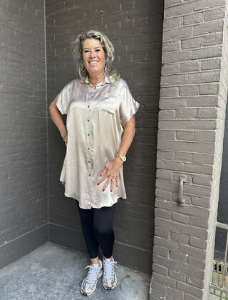Blouse/Jurk Britt Goud