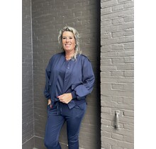 Jas Bomber Blauw