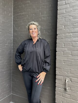 Jas Bomber Zwart
