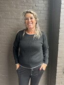 Trui Strik Zwart Trui Strik Zwart