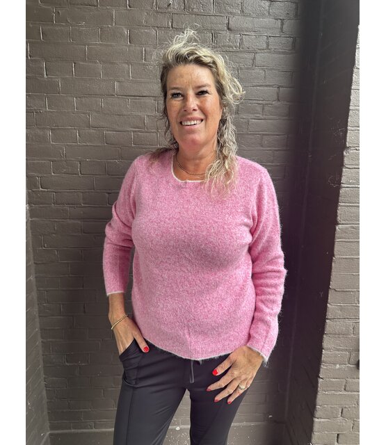 Trui Strik Roze Trui Strik Roze