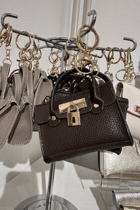 Sleutelhanger Kelly bruin