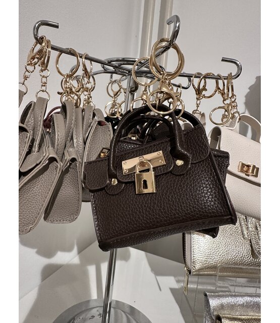 Sleutelhanger Kelly bruin