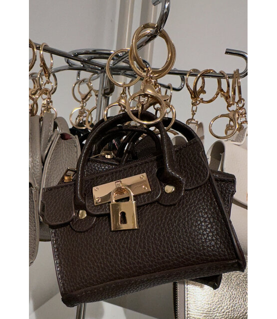 Sleutelhanger Kelly bruin