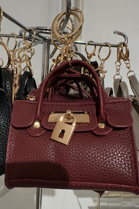 Sleutelhanger Kelly bordeaux