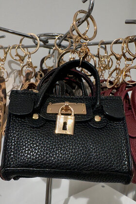 Sleutelhanger Kelly zwart