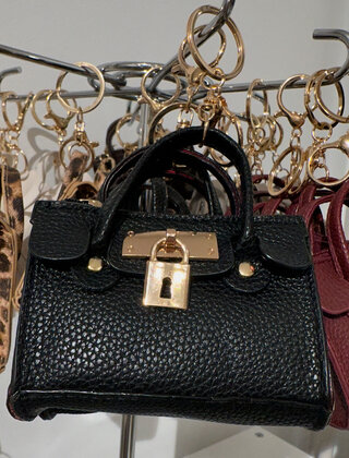 Sleutelhanger Kelly zwart