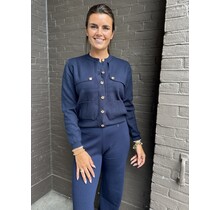 Vest Alana Donkerblauw