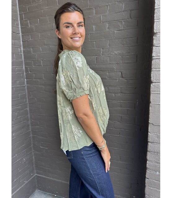 Blouse Karin Groen