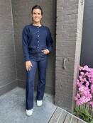 Jeans Queen Donkerblauw Jeans Queen Donkerblauw