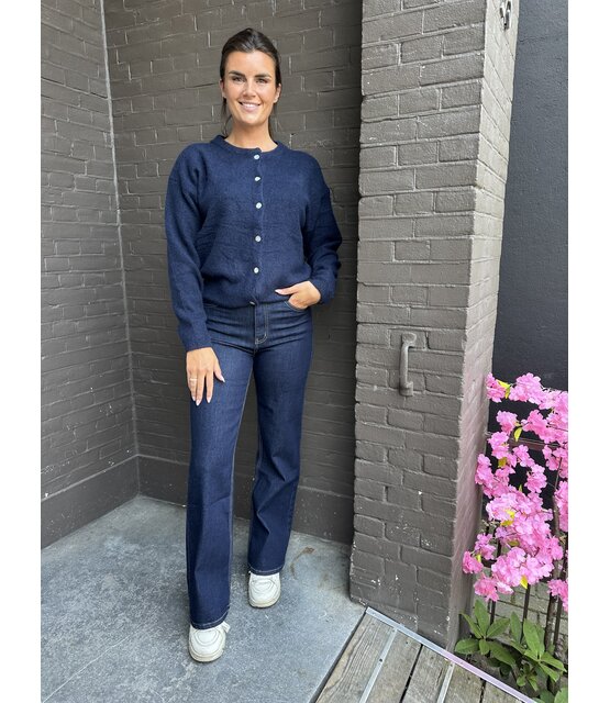 Jeans Queen Donkerblauw Jeans Queen Donkerblauw