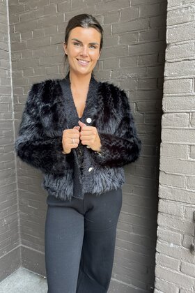 Jas Diva Zwart