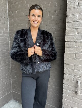 Jas Diva Zwart