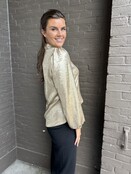 Blouse Glam Goud