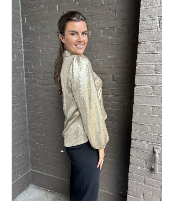 Blouse Glam Goud