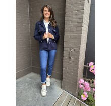Jas Yvonne Blauw