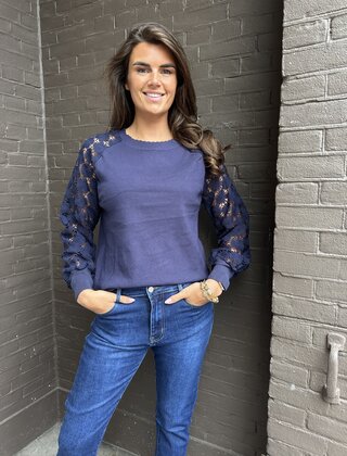 Trui Monica Blauw