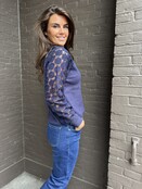 Trui Monica Blauw
