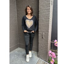 Broek sascha Kant Zwart