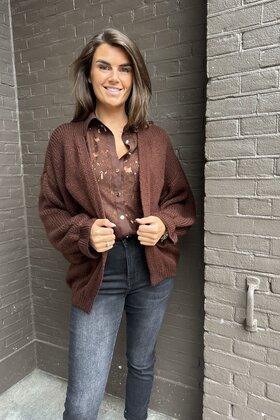 Vest Peggy Bruin