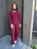 Broek Cindy Bordeaux