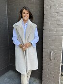 Bodywarmer Fluffy Beige