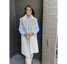 Bodywarmer Fluffy Beige