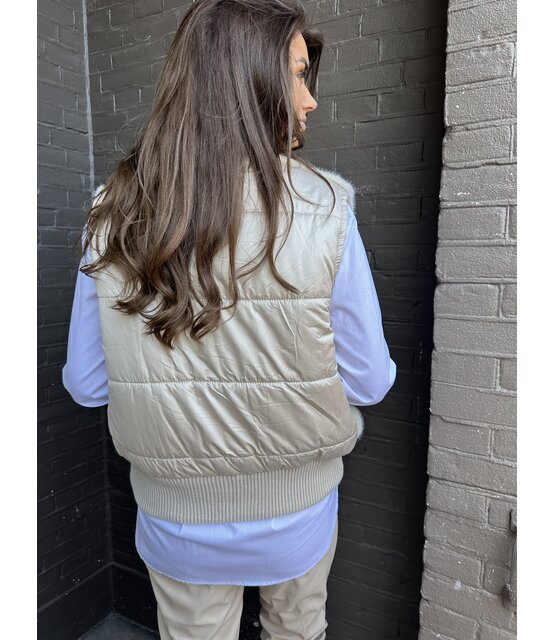 Bodywarmer Tara beige Bodywarmer Tara beige