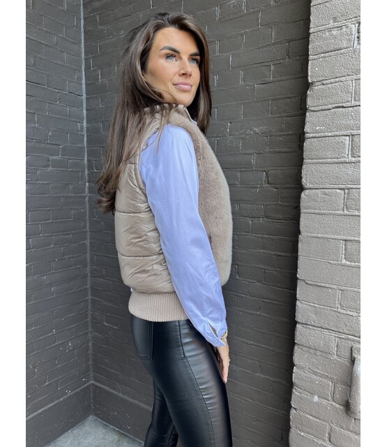 Bodywarmer Tara Taupe Bodywarmer Tara Taupe