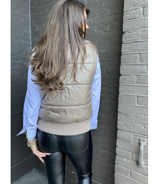 Bodywarmer Tara Taupe Bodywarmer Tara Taupe