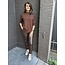 Broek Leer bruin