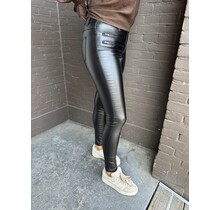 Skinny strech broek Marije zwart