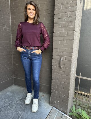 Jeans Amber donkerblauw