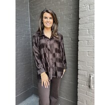 Blouse ilona bruin