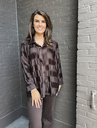 Blouse ilona bruin
