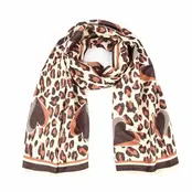 Sjaal Hart Bruin