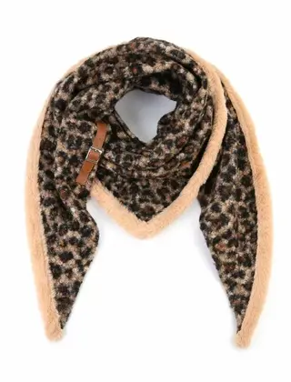 Sjaal Fluffy Panter