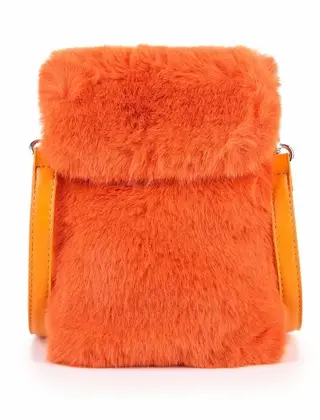 Tas Furry Oranje