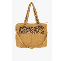 Tas Fluffy Panter Beige