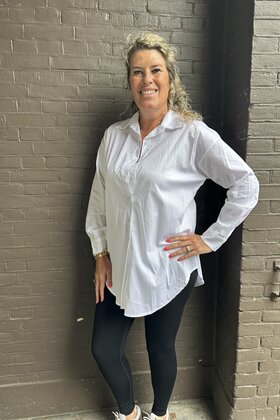 Blouse Basic Long Wit