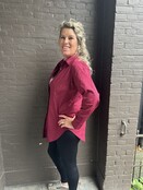 Blouse Basic Long Bordeaux Blouse Basic Long Bordeaux