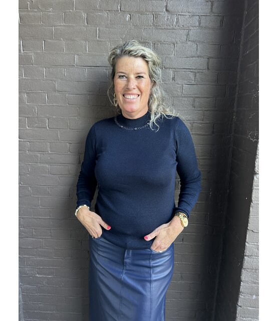 Top Kamille Donkerblauw Top Kamille Donkerblauw