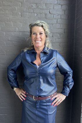 Blouse Emeline Donkerblauw